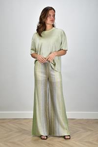 Missoni gestreepte broek met elastische tailleband multicolour