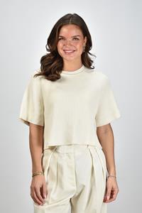 Joseph cropped top beige