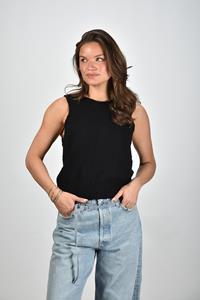Rohe RÓHE gebreide haltertop zwart