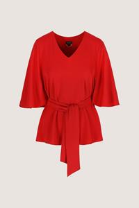 Mayerline Vleermuisblouse Met Bindceintuur