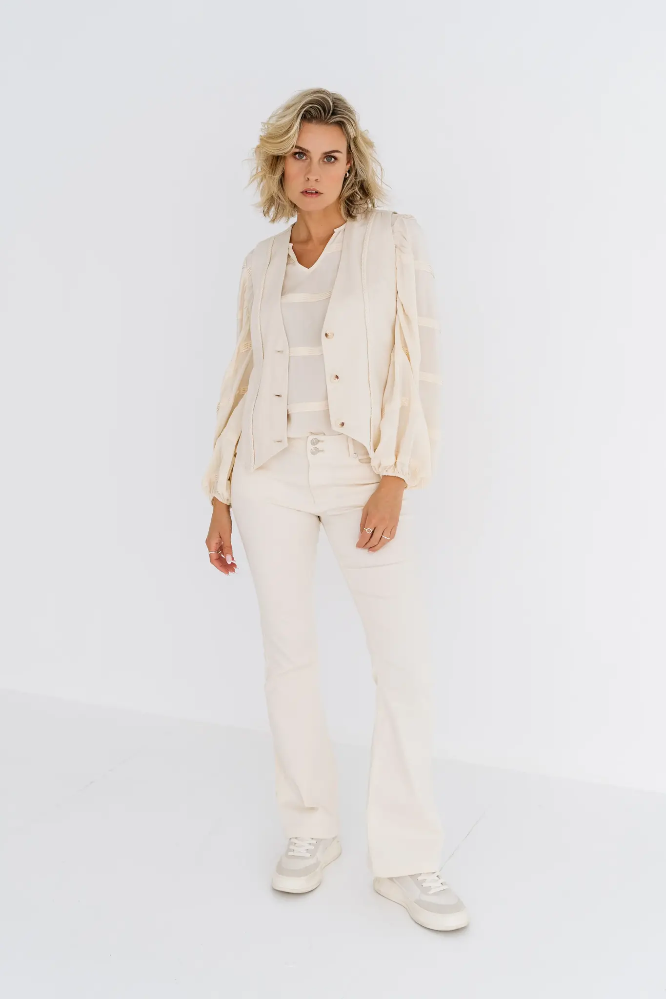 Zizo Flynzi broek sp25.fly.006 coconut milk