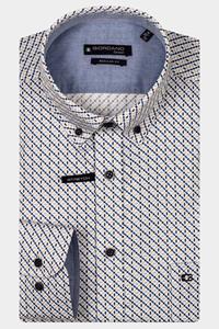 Giordano Casual hemd korte mouw league short sleeve button do 516012/60