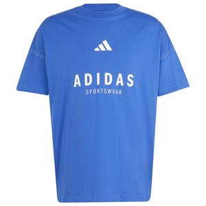 Adidas  A SZN G Tee - T-shirt, blauw