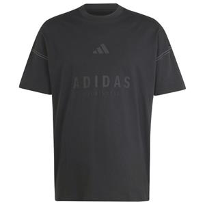 Adidas  A SZN G Tee - T-shirt, zwart/grijs