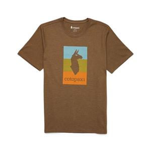 Cotopaxi  Llama Block - T-shirt, bruin