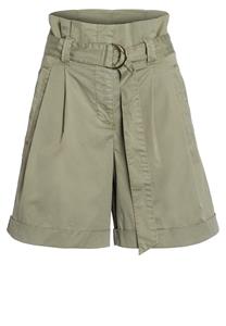 MARC AUREL Paperbagshorts aus schimmerndem Feintwill