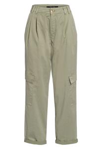 MARC AUREL Bundfaltenhose aus schimmerndem Feintwill