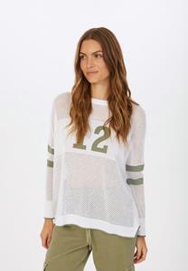 MARC AUREL Pullover mit College Emblem