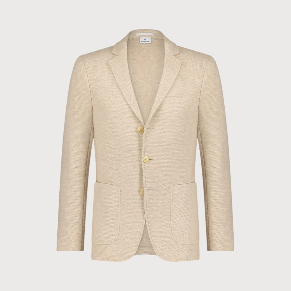 Blue Industry Gebreid jersey colbert |