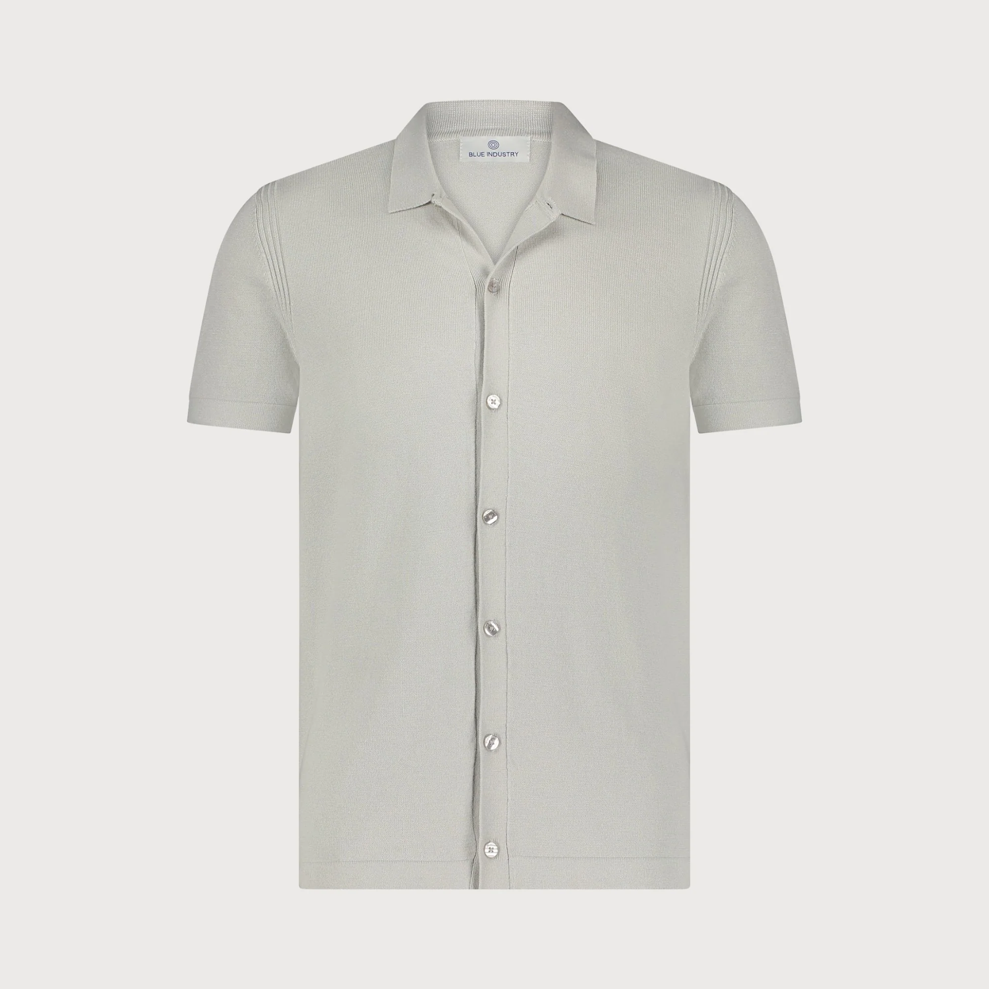 Blue Industry De knitted doorknoop polo |