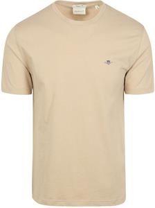 Gant T-shirt Shield Logo Sand