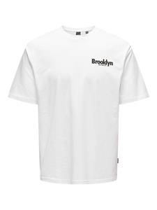Only and Sons Onskeane Rlx Ss Print Tee Noos