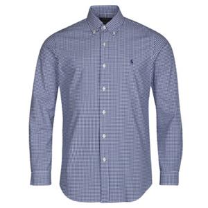 Polo Ralph Lauren Overhemd Lange Mouw  CHEMISE AJUSTEE EN POPLINE DE COTON COL BOUTONNE