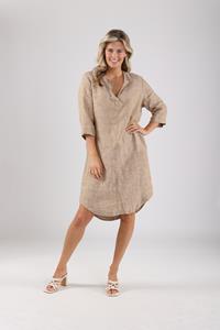Nukus Nks14017 42 kate dress melange dark sand