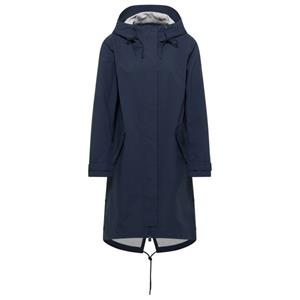ELBSAND  Women's Yunea Rain Parka - Vrijetijdsjack, blauw