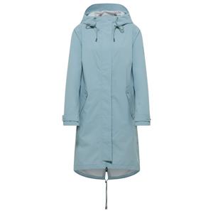 ELBSAND  Women's Yunea Rain Parka - Vrijetijdsjack, turkoois