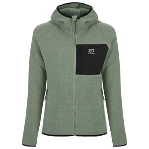 2117 of sweden  Women's Skord Pile Hoodie - Wollen vest, groen