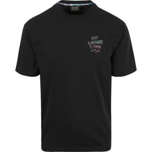 Scotch & Soda T-shirt Korte Mouw Scotch & Soda Scotch Soda T-Shirt Artwork Zwart