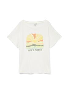 Vero Moda vmdina s/s boat neck top jrs btq ga 10329527 egg green