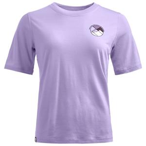Ortovox  Women's 140 Cool Round Landscape T-Shirt - Merinoshirt, lush lavender