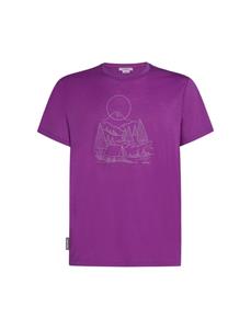 Icebreaker Heren Tech Lite III Sunset Camp T-Shirt