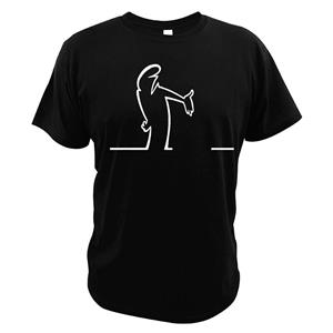 ETST0013 Great Space Coaster T-Shirts La Linea TV Series Print Streetwear Men Women Fashion Pure Cotton T Shirt Funny Tees Tops Clothing S