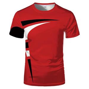 HerSight Spot 3D digitaal printen mode herentops zomer heren sport-T-shirts met korte mouwen 3XL