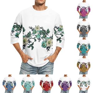 Jiangnan A Heren Onafhankelijkheidsdag T-shirts USA Vlag Grafische T-shirts Korte Mouw Amerikaans Patriottisch Vintage T-shirt XXXXL