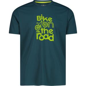 CMP Heren Print functioneel T-shirt
