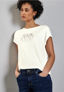STREET ONE T-shirt met tekst