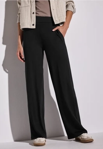 Street One Wide Legs jersey broek