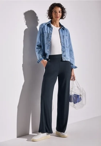 Street One Wide Legs jersey broek
