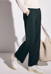 Street One Wide Legs jersey broek