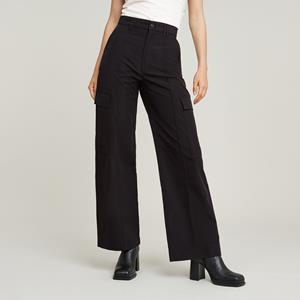 G-Star RAW High Waist Cargobroek - Zwart - Dames