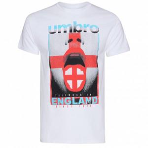 Umbro England Tongue Tee  Heren T-shirt UMTM0618-001
