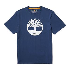 Timberland  Tree Logo Short Sleeve Tee - T-shirt, blauw