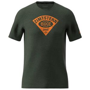 Zimtstern  Zuperior Tee - T-shirt, olijfgroen