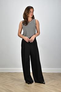 Max Mara Weekend  broek Veliero met zakken zwart