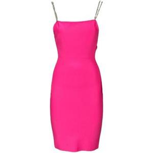 Forever Unique Korte Jurk  607122_fucsia