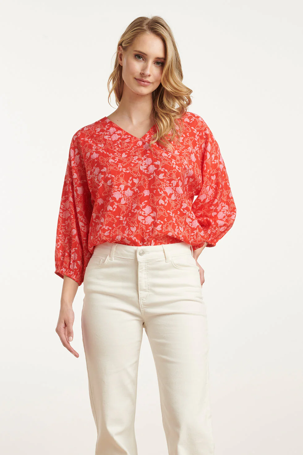 Smashed Lemon 25186 baby bloemenprint top |
