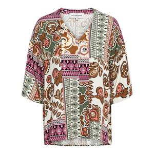 &Co Woman Blouse nena paisley olive multi