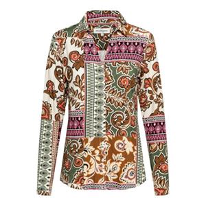 &Co Woman Blouse vayen paisley olive multi