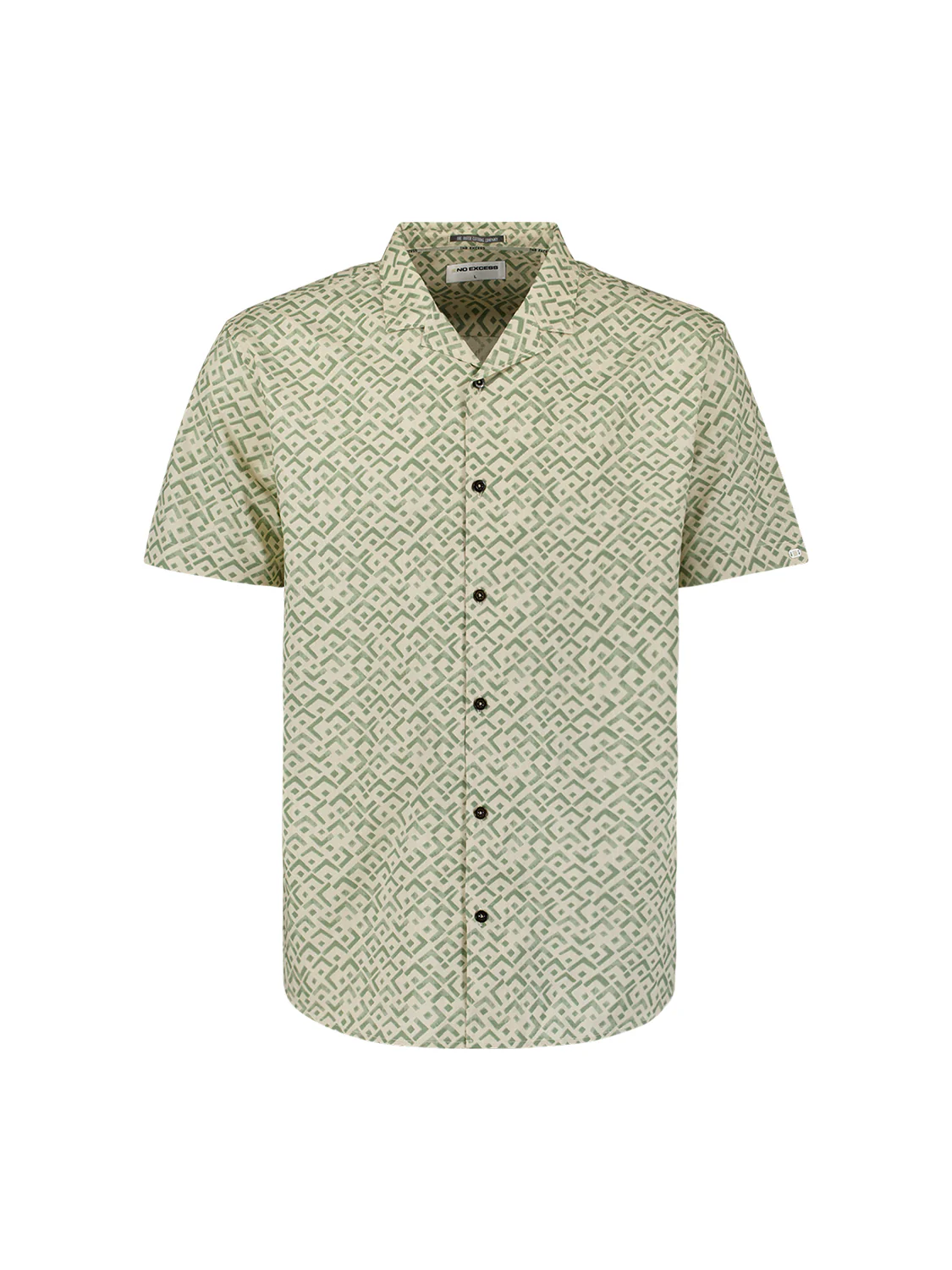 No Excess Heren overhemd 27490345 050 green