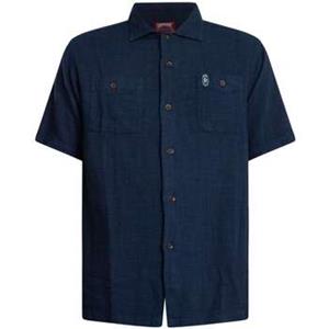 Superdry Overhemd Korte Mouw  Merchant Textured Shirt met korte mouwen