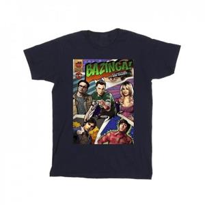 The Big Bang Theory Het Bazinga Cover T-shirt voor heren van de Big Bang Theory