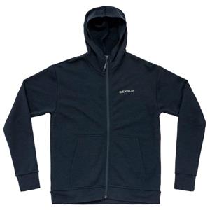 Devold  Women's Everyday Zip Hoodie - Merinovest, blauw