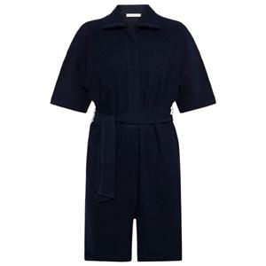 KnowledgeCotton Apparel  Women's Posey Wide Fit Bouclé Suit - Jumpsuit, grijs