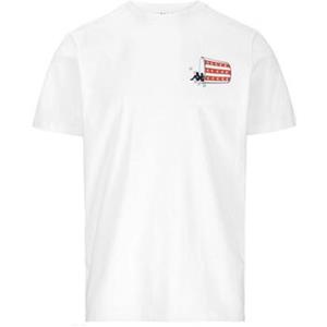 Kappa T-shirt Korte Mouw  381j19w_authentic_brex_bianco