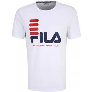 Fila T-shirt Korte Mouw  fam0349_bipped_tee_bianco