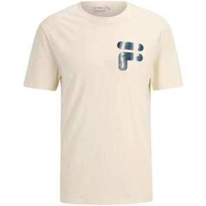 Fila T-shirt Korte Mouw  fam0350_bobitz_regular_graphic_beige